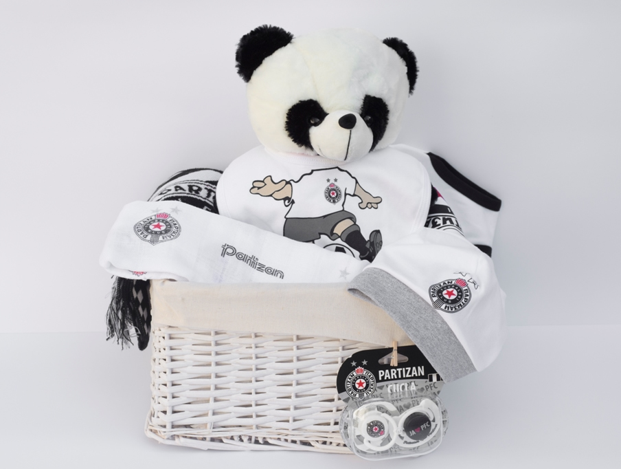 Poklon korpa za Bebe  - Partizan